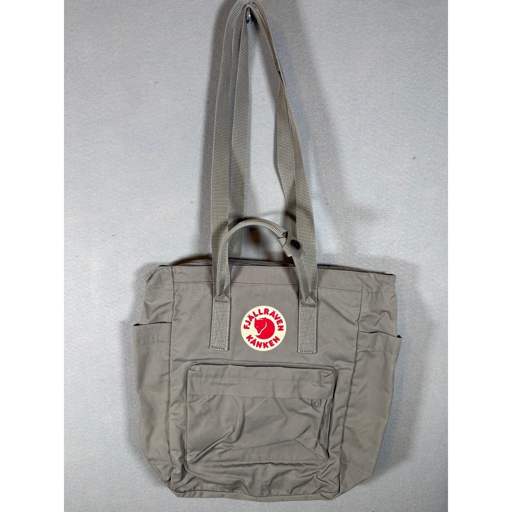 Fjallraven Kanken Totepack Fog Grey Convertible Backpack Tote Bag 13in Laptop